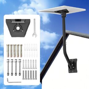 CHEGRON Starlink Gen 3 Mounting Kit - 180° Adjustable Wall & Pole Mount with Aluminum Alloy Pipe Adapter,Compatible with StarLink Dish Gen3 Satellite Antenna