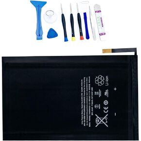 A1445 Battery Compatible with iPad Mini 1 1st Generation iPad Mini A1432 A1454 A1455 A1445 3.72V 4440mAh 16.5Whr with Installation Tools