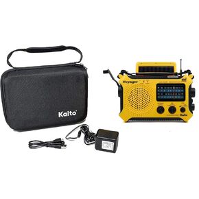 Kaito Voyager KA500 Bundle with AC Adapter and Carrying Case