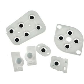 Replacement Conductive Adhesive for Nintendo 64 Controller Joy Pad Silicon Pad Buttons Rubber for N64 (5 Set)