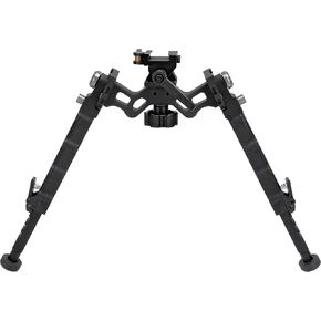 Tactical Wide Stance Rifle Bipod Pan & Cant with Quick Detach Fits Picatinny
