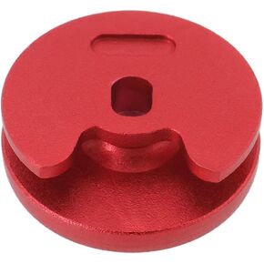 1pc Joystick Cap Metal Buttons Replacement Thumb Pad Cap Analog Compatible with Nintendo New 3DS 2DS XL LL Red Metal Thumbstick Grip