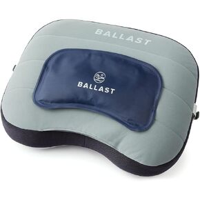 Pallast Cool Combo Beach Pillow - وسادة واحدة قابلة للنفخ + حزمة تبريد واحدة مجمعة معًا ، أفضل طريقة للاسترخاء على الشاطئ أو البلياردو أو التخييم (Sunshine Yellow) in Kuwait