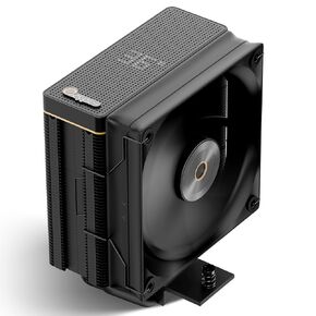 Iota A40 CPU Air Cooler Single Tower CPU Cooler with Digital Display,4 Heat Pipes,Silent 120mm FDB Fan,High Efficiency Radiator,CPU Cooling Fan for AMD AM4/AM5,Intel LGA 115X/1200/1700/1851,BK