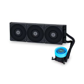 Lian Li Galahad II Lite Liquid Cooler 240mm Performance PBT Fans–AIO CPU Water Cooling, Customizable Pump ARGB Pump Block, Switchable Lid & 28mm PBT Fan for LGA 1700/1851/AM5/4 (GA2L24PB)