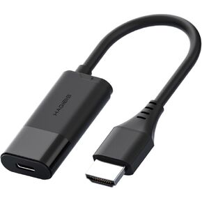 Hagibis HDMI to USB C Adapter, 4K@60Hz HDMI Male to USB-C Female Cable, Portable Monitor, AR Glasses XREAL, VITURE, RayNeo, Rokid to Type C Laptop, Switch, ROG Ally, Steam Deck, PS4/5