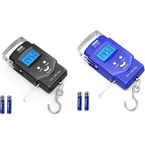 Dr.meter PS01 Fishing Scale, Black + Blue