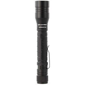 LUXPRO LP290V3 LED Flashlight - Bright 300 Lumens with 3 Light Modes - Aircraft-Grade Aluminum with IPX4 Waterproof Protection & Patented TackGrip - Camping, Outdoor, Home - Batteries Included