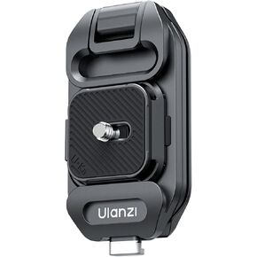 ULANZI Camera Backpack Strap Clip,w Plate Quick Release System, Compatible w Uka & F38 QR Plates, for Sony, Nikon, Fuji, DSLR Action Cam Mount, Bearable Load up to 10kg