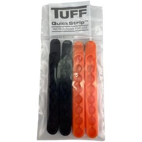 Tuff Products Quickstrips Black 8 Round (Pack of 4) (38./357 Cal) Speed Up Your Reloads with Quick Strips. 2 Orange 2 Black