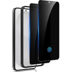 2 Pack for Samsung Galaxy S25 Ultra Privacy Screen Protector Tempered Glass, Fingerprint Unlocking, 25° Anti Spy S25 Ultra Screen Protector, Full Coverage, Case Friendly, Easy Installation in Kuwait