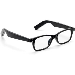 Smart Glasses for Men Women, Blue Light Filtering Lenses, Bluetooth 5.3 Music Glasses - Smart Touch, Open-Ear Clear Sound, Voice Call, Ultralight Comfortable Design for Reading Office Working