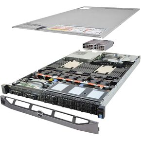 Dell PowerEdge R630 Server 2X E5-2620v3 2.40Ghz 12-Core 96GB H730 (Renewed)