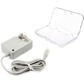 New 3DS XL Charger Bundle, 1 Pack Charger and 1 Pack New 3DS XL Protective Shell for Nintendo New 3DS XL