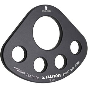 Descender - Big Foot Aluminum Large 5 Hole Rigging Plate (FP-8144-2)