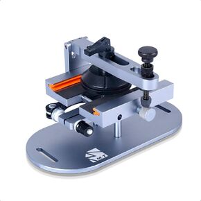 M-T Rotatable Phone Screen Separator Tool - No Heating Required, Aluminum Alloy Fixture with Strong Suction Cups for iPhone, Samsung & Other Smartphones