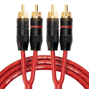 Install Link RCA Audio Cable for Subwoofer or Stereo Cable, 2-Channel, 20ft