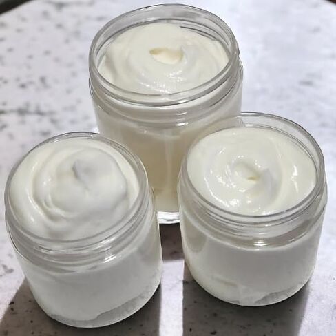 Beef Tallow & Magnesium Body butter - Grass Fed and Finished beef tallow Magnesium Cream- Handmade moisturizer for Cracked, Dry, Itchy skin- eczema cream- diaper rash (SANDALWOOD VANILLA) in Saudi Arabia