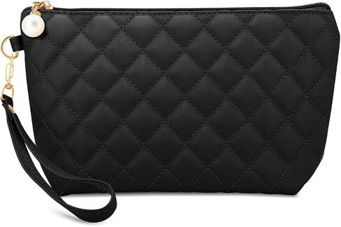 Wallet with Strap Wristlet Purses for Women Quilted Envelope Clutch Wristlet Wallet Pink Clutch Purses for Women Small Travel Size Toiletries for Women Evening Bag Pink in Saudi Arabia