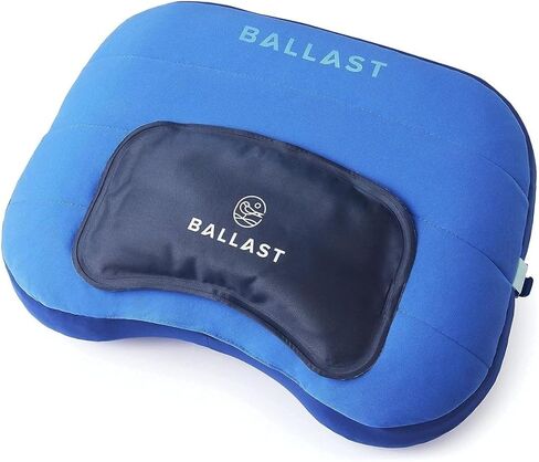Pallast Cool Combo Beach Pillow - وسادة واحدة قابلة للنفخ + حزمة تبريد واحدة مجمعة معًا ، أفضل طريقة للاسترخاء على الشاطئ أو البلياردو أو التخييم (Sunshine Yellow) in Kuwait