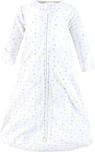 Hudson Baby Unisex Baby Cotton Long-Sleeve Wearable Sleeping Bag, Sack, Blanket, Mixed Daisy, 12-18 Months in Kuwait
