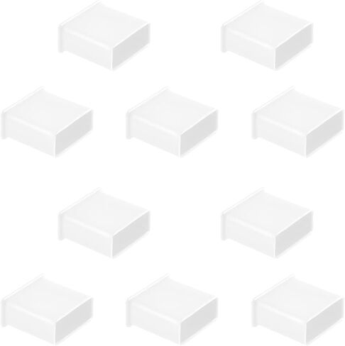 10 PCS BNC-B PORT PORT SLIPS ، يغطي السيليكون سدادات CAPS ، واقي المنفذ للكمبيوتر المحمول ، والهاتف ، والمعرف ؛ 0.35 " in Kuwait