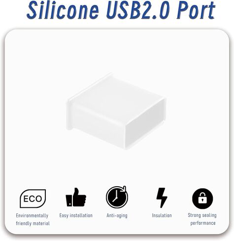 10 PCS BNC-B PORT PORT SLIPS ، يغطي السيليكون سدادات CAPS ، واقي المنفذ للكمبيوتر المحمول ، والهاتف ، والمعرف ؛ 0.35 " in Kuwait