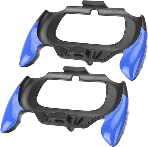 2pcs قبضة اليد من البلاستيك قبضة المقبض الدعامة ل PSV2000 ل psvita ، gamepad المقود مقود حافظة شل حامل الدعم الدعم الدعم (أسود) (أسود) in Kuwait