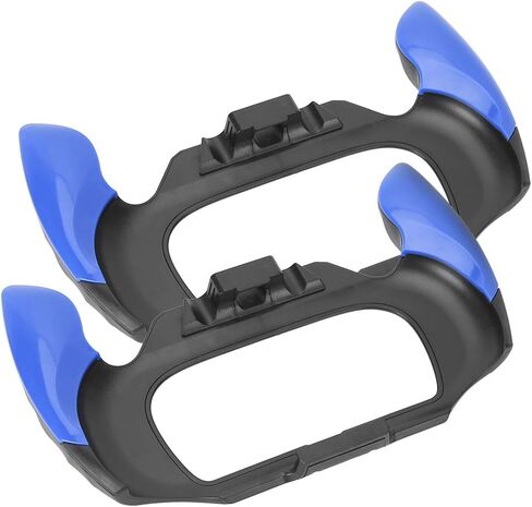 2pcs قبضة اليد من البلاستيك قبضة المقبض الدعامة ل PSV2000 ل psvita ، gamepad المقود مقود حافظة شل حامل الدعم الدعم الدعم (أسود) (أسود) in Kuwait