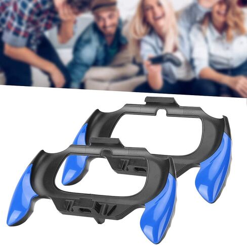 2pcs قبضة اليد من البلاستيك قبضة المقبض الدعامة ل PSV2000 ل psvita ، gamepad المقود مقود حافظة شل حامل الدعم الدعم الدعم (أسود) (أسود) in Kuwait