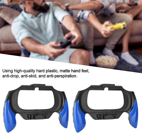2pcs قبضة اليد من البلاستيك قبضة المقبض الدعامة ل PSV2000 ل psvita ، gamepad المقود مقود حافظة شل حامل الدعم الدعم الدعم (أسود) (أسود) in Kuwait