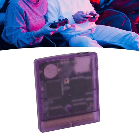 Zopsc Flash Memory Card for Gameboy, Professional 1000 in 1 8G Memory Card for GB GBC GBA SP, Combo Game Cartridge Expansion Card for Gamers (P Urple Transparent) in Kuwait