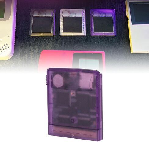 Zopsc Flash Memory Card for Gameboy, Professional 1000 in 1 8G Memory Card for GB GBC GBA SP, Combo Game Cartridge Expansion Card for Gamers (P Urple Transparent) in Kuwait