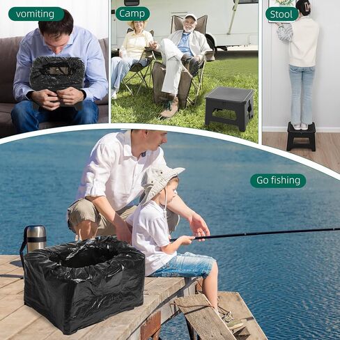 In-car Portable Toilet Collapsible Toilet, Emergency Toilet, Temporary Toilet For Outdoor Camping, Road Trips, Traffic Jams, Boating And Fishing in Saudi Arabia