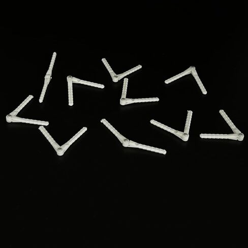 10PCS RC Airplane Plastic Pin Hinge for RC Plane Helicopter Aircraft DIY Model Plane Fix Wing Parts (2.5x43mm) in Saudi Arabia