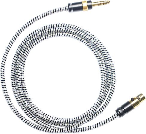GUCraftsman 6N OFC Silver Plated+Shielding Layer Headphone Replacement Cables 4.4mm 3.5mm 4Pin XLR Upgrade Cables for Sennheiser HD490 PRO HD490 PRO Plus (4.4mm Plug) in Saudi Arabia