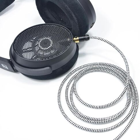 GUCraftsman 6N OFC Silver Plated+Shielding Layer Headphone Replacement Cables 4.4mm 3.5mm 4Pin XLR Upgrade Cables for Sennheiser HD490 PRO HD490 PRO Plus (4.4mm Plug) in Saudi Arabia