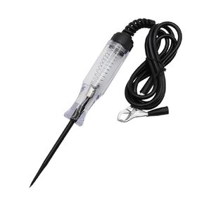 Car Test Light, 6V-24V LED Auto Circuit Electric Tester Pen with Light for Continuity Voltage Fuse Light Tester with Sharp Probe Alligator Clip, Universal for SUV Truck RV Sedan