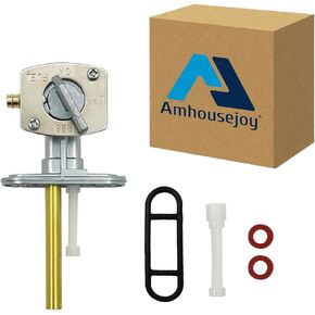 Amhousejoy Fuel Gas Petcock Valve Switch Pump Fit for Polaris Trail Blazer 250 2000 2001 2002 2003