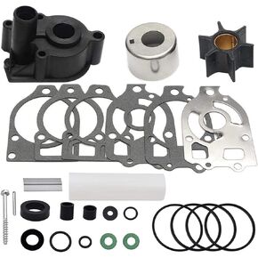 96148A8 Water Pump Impeller Kit for Mercury Mariner 2-Strokes Outboard Motors and MerCruiser R MR Alpha One Drives 46-96148A8 46-96148Q8 46-96148T8 18-3217