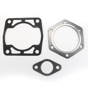 Top End Gasket Set Cylinder, Head, Exhaust Fit for EZGO 2 Cycle Gas Golf Cart 1980-1988
