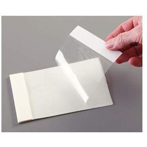 3M Latent/Livescan Fingerprint Lift Pads, 2"x4", 25 Lifts per pad, 5 Pads Total