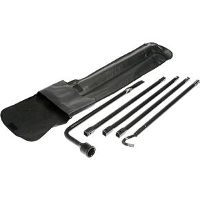 Dorman 926-809 مقبض جاك الإطارات الاحتياطية / مفتاح ربط العجلة لموديلات مختارة من دودج / جيب / رام