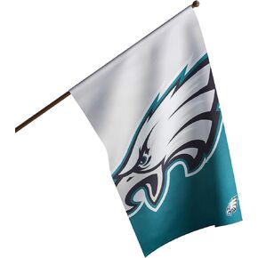 شعار فريق FOCO NFL مزدوج الجوانب، علم عمودي (40 بوصة × 28 بوصة)