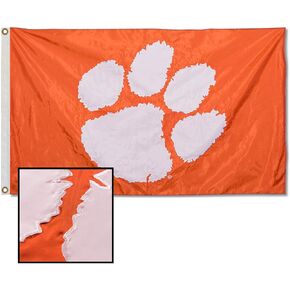 علم نمور كليمسون مطرز ومخيط من النايلون in Kuwait