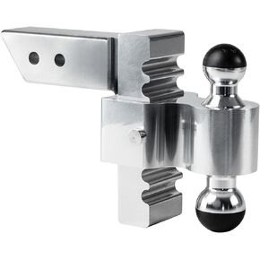 Andersen HITCHES | Rapid Hitch | 6" Drop/Rise 2-2-5/16" Dual Greaseless Alumiball | Adjustable Ball Mount Fits 2-1/2" Receiver | 3405-25