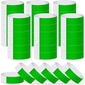 ASTARON 400 Pcs Gold Paper Event Wristbands Arm Bands Event Bracelets for Party Events Clubs Concert Music Festival，Waterproof Lightweight