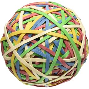 Rubber Band Ball, 270 Bands per Ball, Assorted Colors (A7072153)