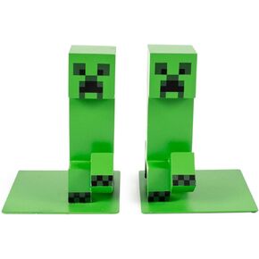 Minecraft 6-Inch Creeper Bookends | Set of 2