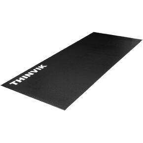 Bike Mat for Peloton Spinning Bike & Wahoo Kickr, PVC Enviromental 30×60in/30×72in 6mm and 4mm Bicycle Trainer Mat for Stationary Indoor Spin Bike, Exercise Cycling Mat